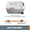Worx 20V 5Ah Power Share Electric and Battery Powered Cooler, No Battery and Charger Included, Tool Only WX876L.9 - alternate 3